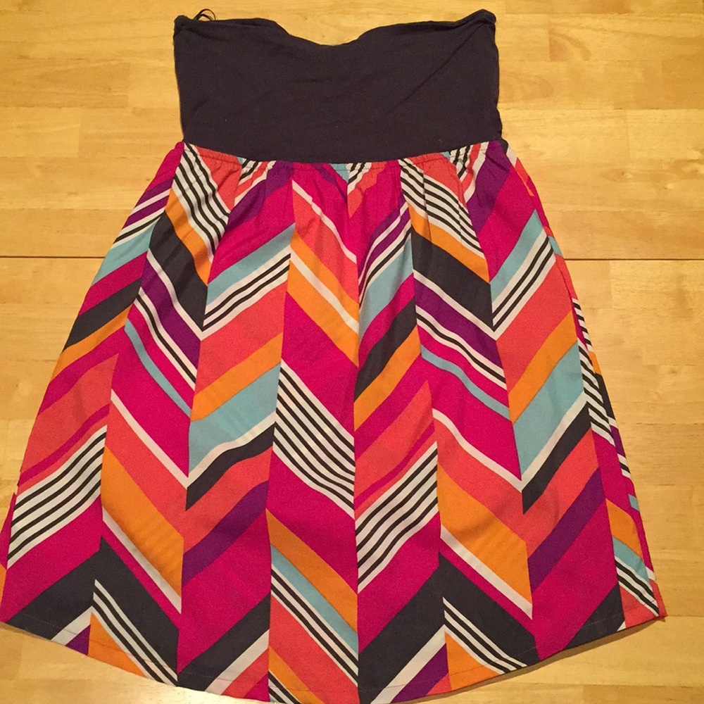 Strapless Roxy summer dress - Picture 2 of 5